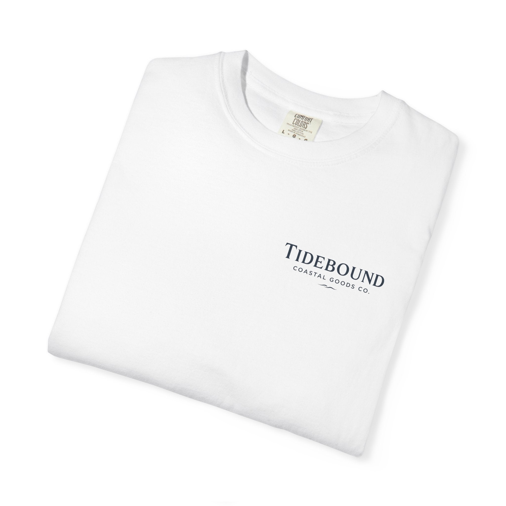 Tidebound Pickleball Club Tee — Coastal Boat & Paddles Graphic T-Shirt