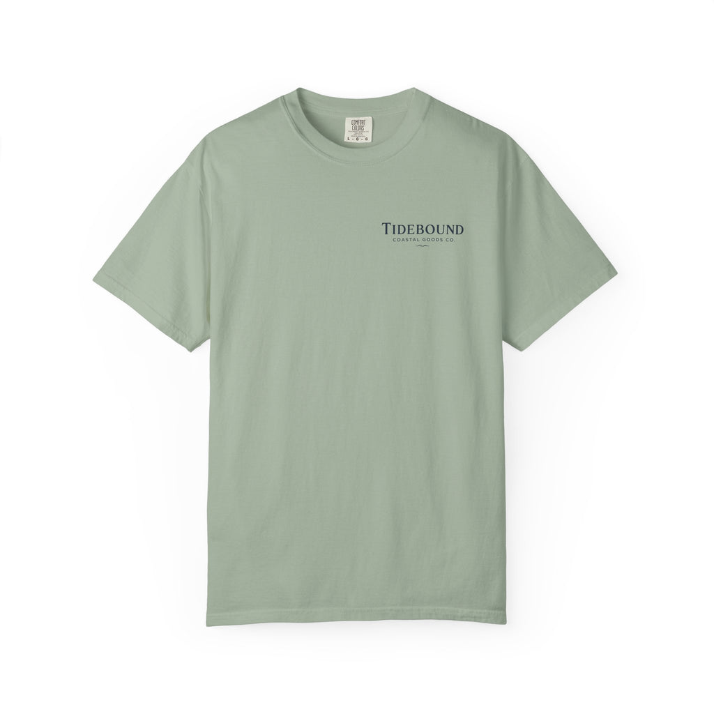 Tidebound Pickleball Club Tee — Coastal Boat & Paddles Graphic T-Shirt