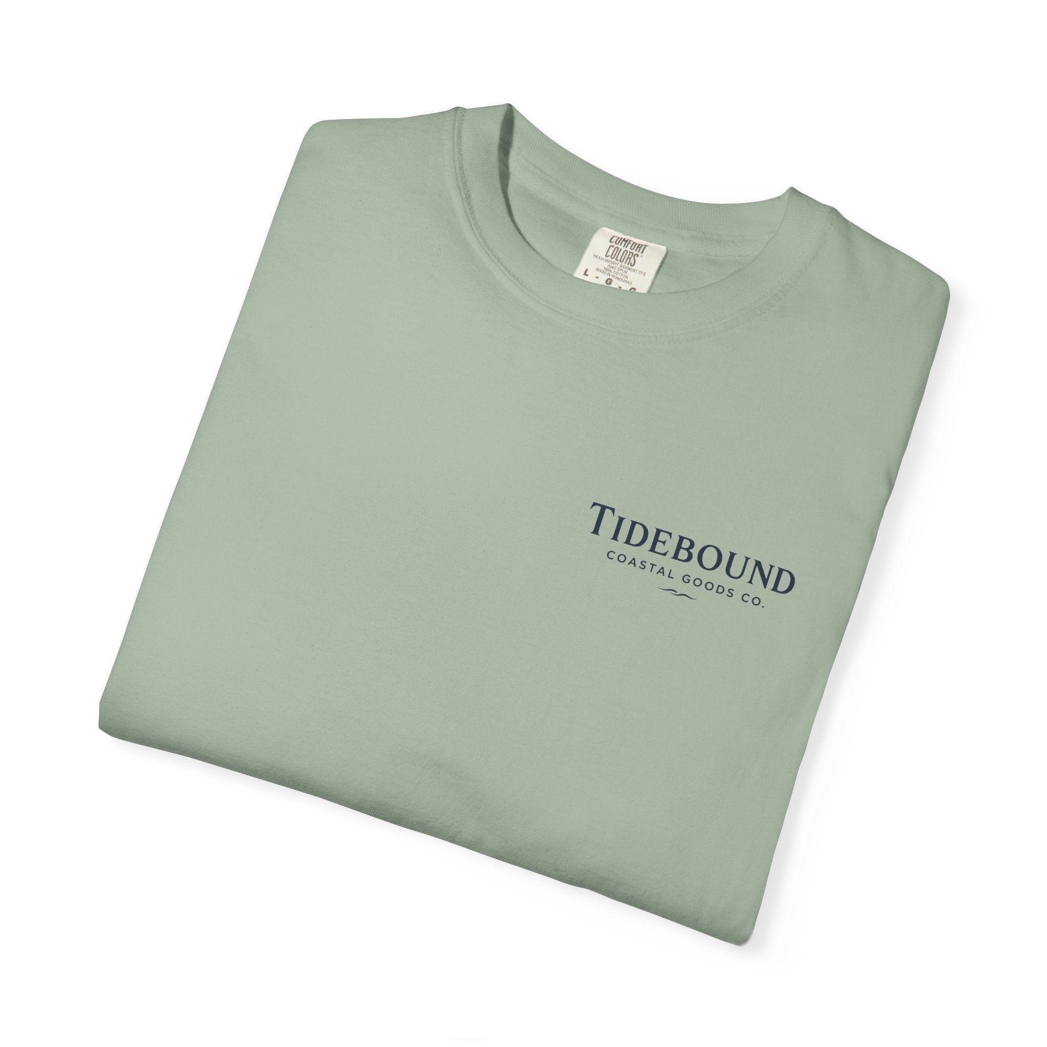 Tidebound Pickleball Club Tee — Coastal Boat & Paddles Graphic T-Shirt