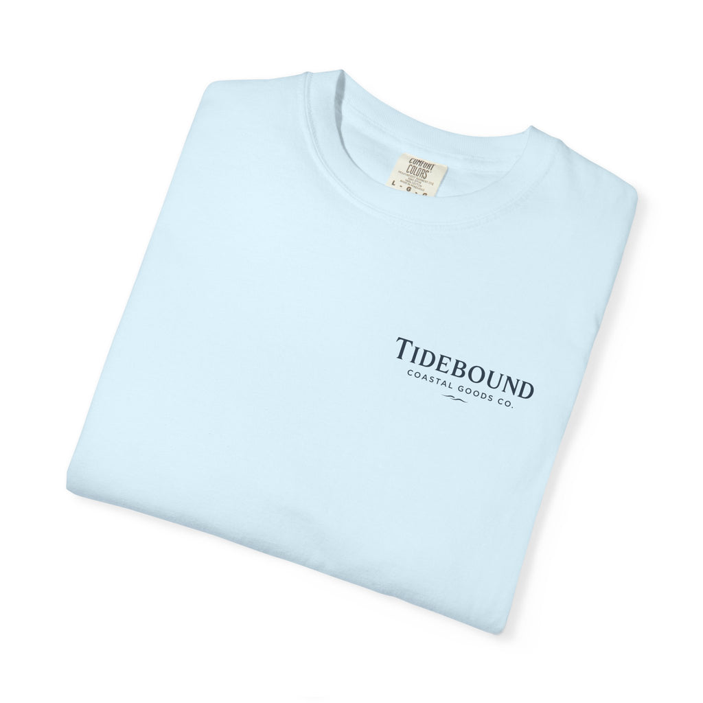Tidebound Pickleball Club Tee — Coastal Boat & Paddles Graphic T-Shirt