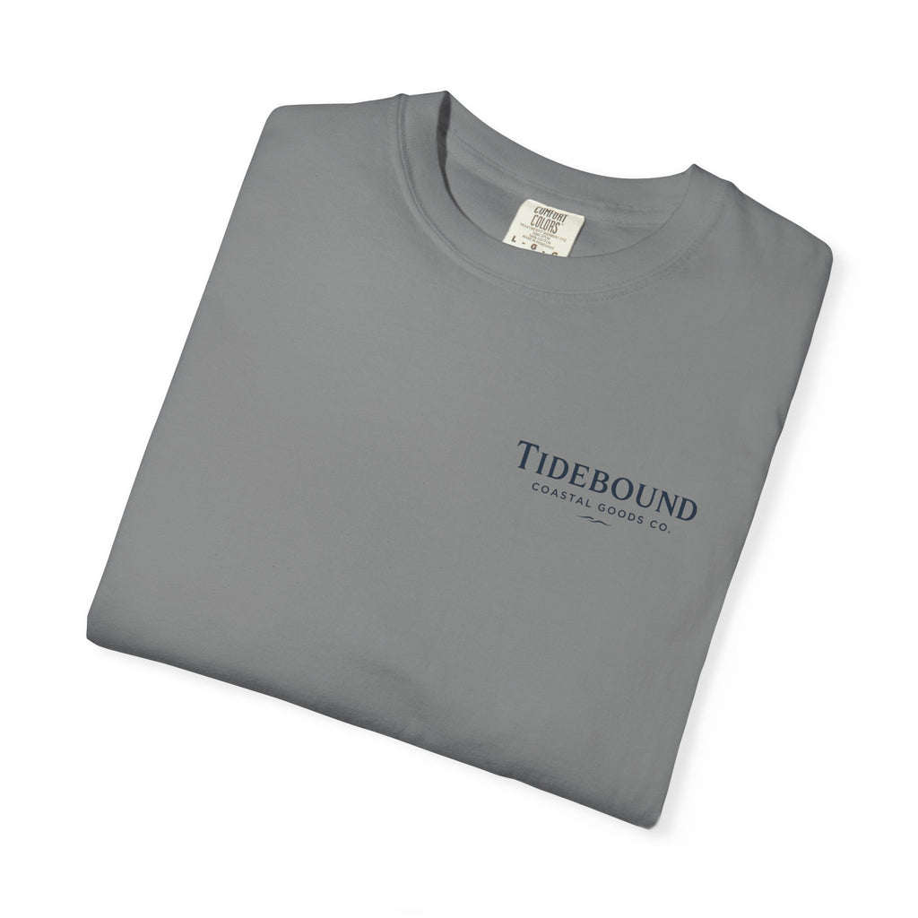Tidebound Pickleball Club Tee — Coastal Boat & Paddles Graphic T-Shirt