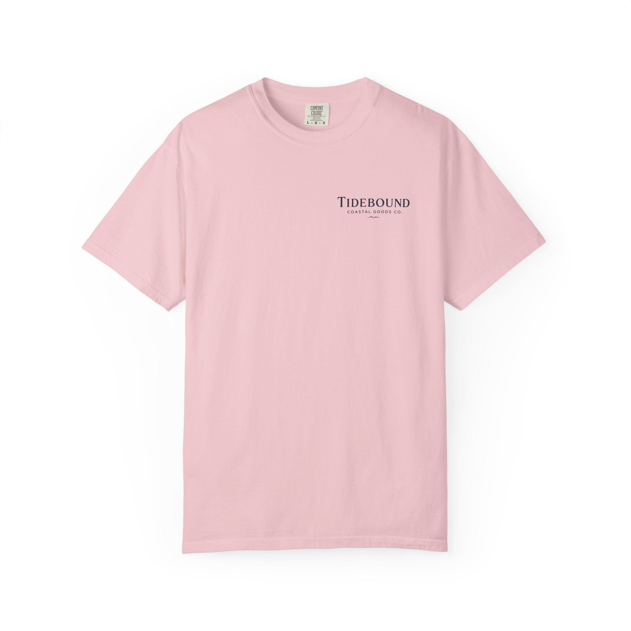 Tidebound Pickleball Club Tee — Coastal Boat & Paddles Graphic T-Shirt