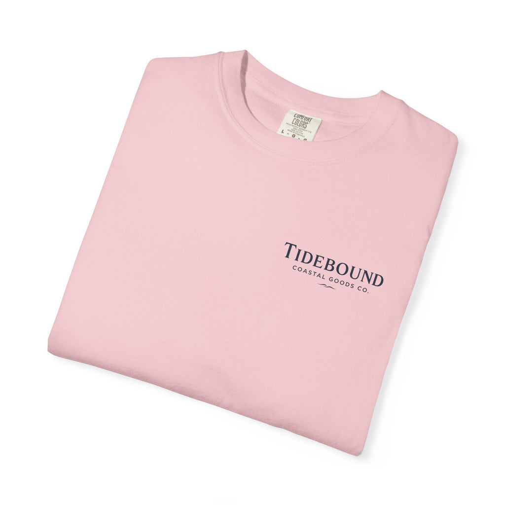Tidebound Pickleball Club Tee — Coastal Boat & Paddles Graphic T-Shirt