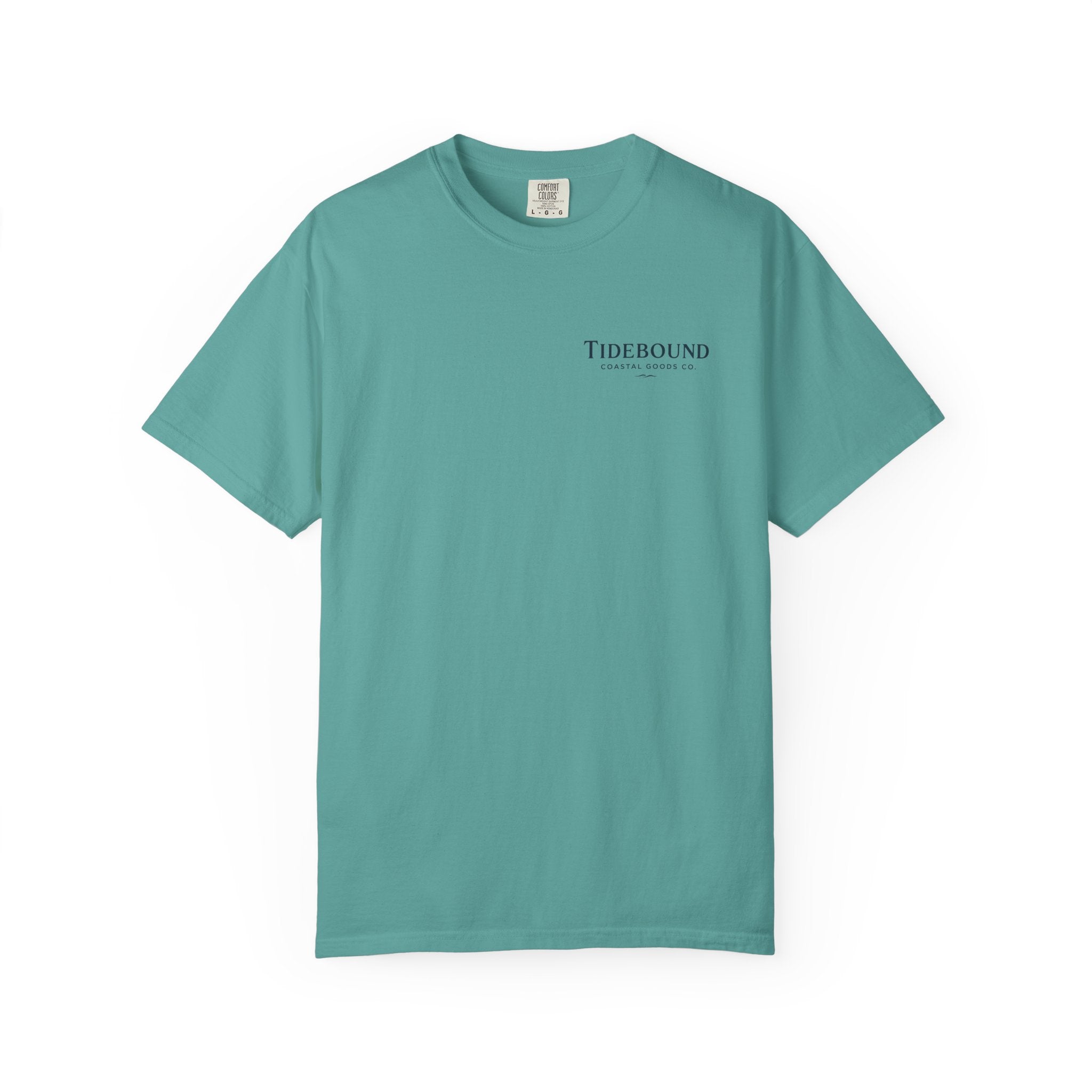 Tidebound Pickleball Club Tee — Coastal Boat & Paddles Graphic T-Shirt